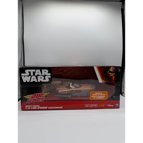 Air Hogs Other - Star Wars Air Hogs Remote Control X-34 Landspeeder RC Vehicle Lights & Sounds